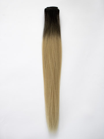 Vlasové třásně blond z pravých vlasů