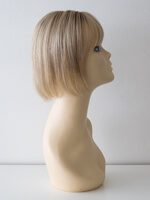 Tupé z pravých vlasů, blond 30 cm