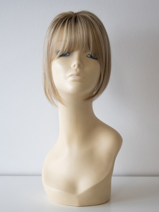 Tupé z pravých vlasů, blond 30 cm
