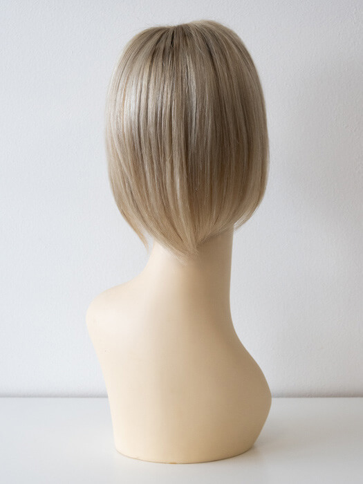 Tupé z pravých vlasů, blond 30 cm