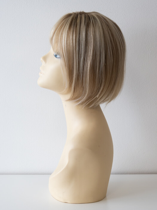 Tupé z pravých vlasů, blond 30 cm