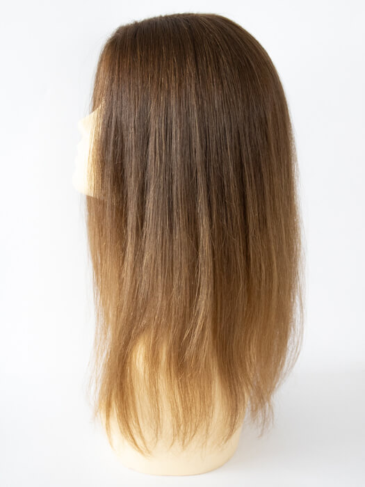 Tupé z pravých vlasů, hnědé 50 cm